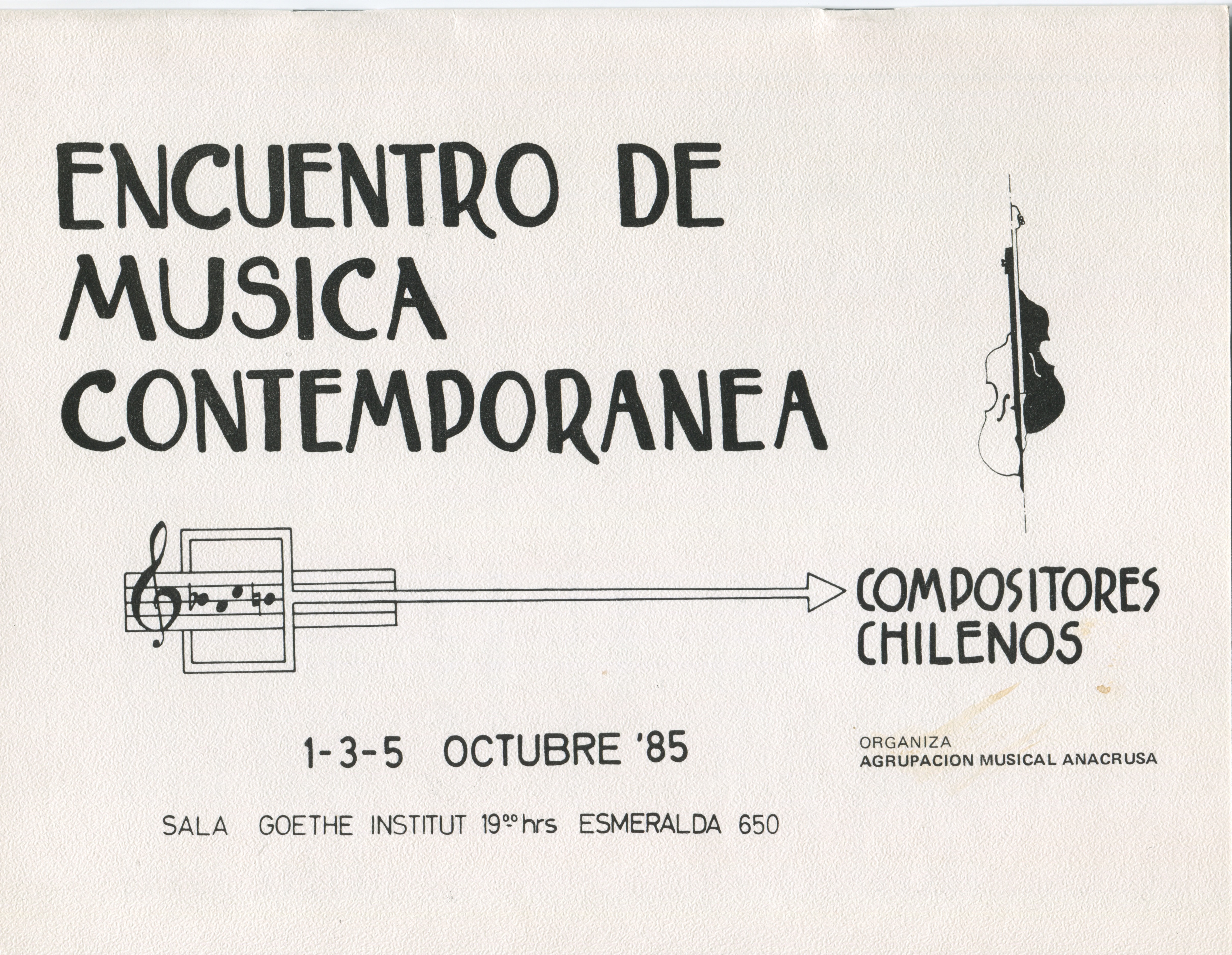 Programa Encuentro 1985