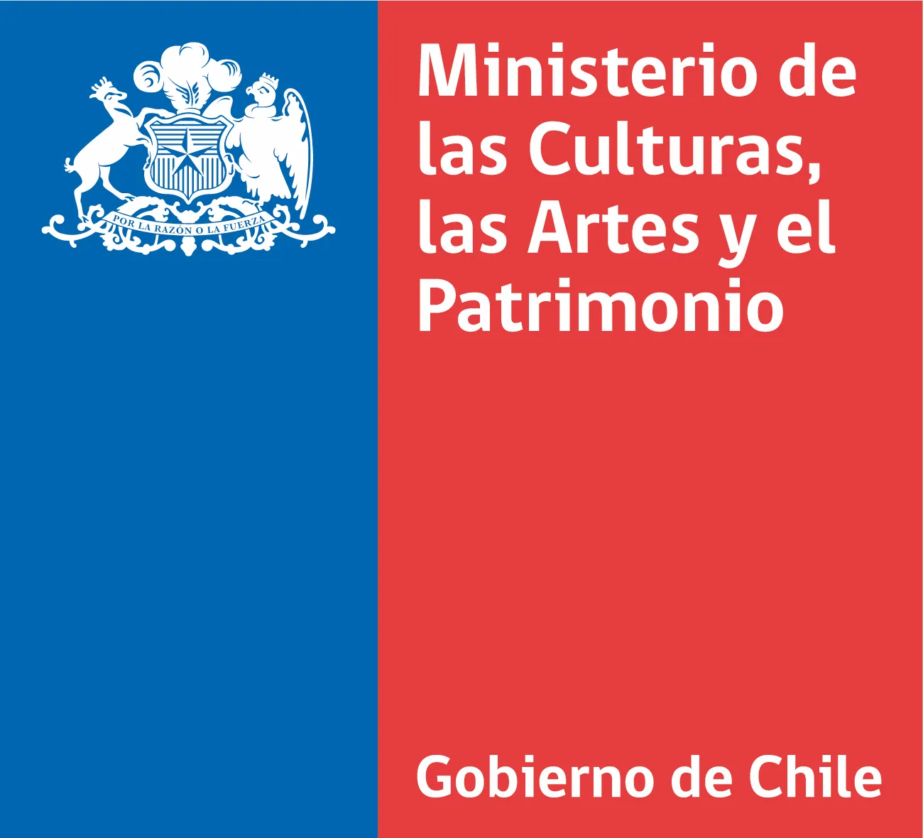 Logo Ministerio de las Culturas, las Artes y el Patrimonio